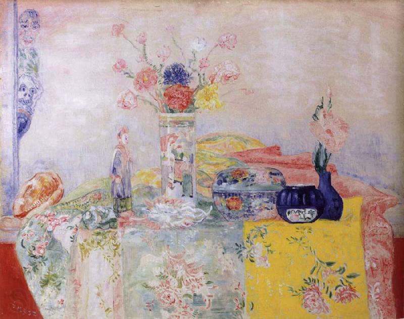 James Ensor Still life with Chinoiseries